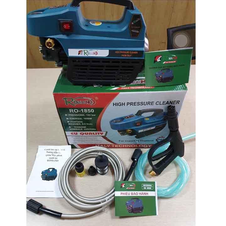 Máy rửa xe xách tay Romano 1850w