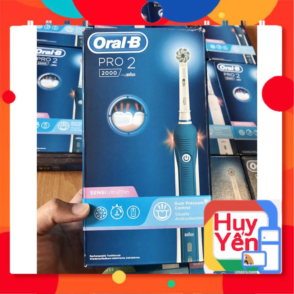 Bàn chải điện Oral b Pro 2 2000s - Made in Germany