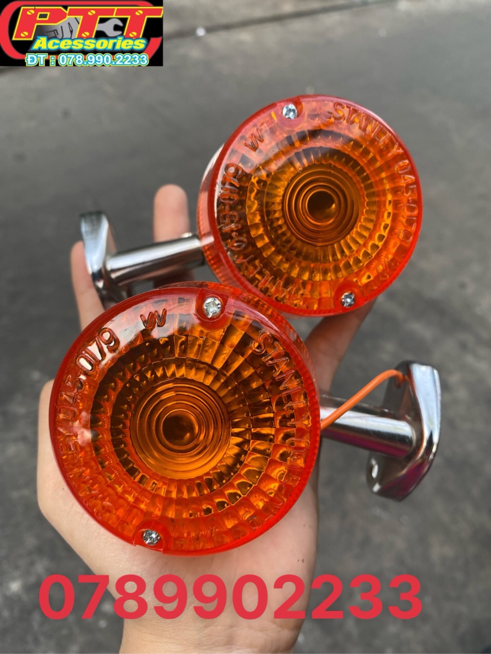 BỘ ( 4 MÓN ) ĐÈN + XI NHAN TRƯỚC - SAU XE CUB 81