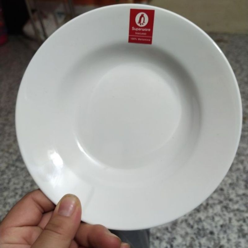 [HCM]Combo 10 Dĩa Đáy Sâu Melamine Superware -Thái Lan ( Số 6)