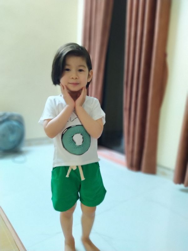 Bộ mặc nhà cotton hoa quả bé gái (có ảnh thật shop tự chụp)