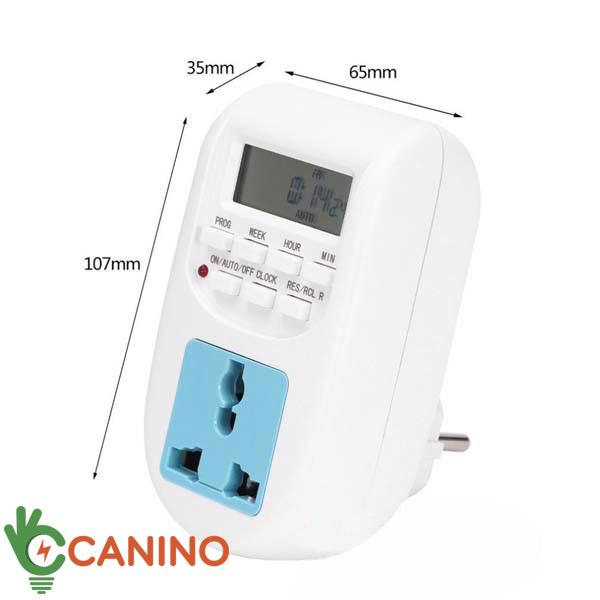 Đồng hồ đo điện áp cắm điện phát sáng