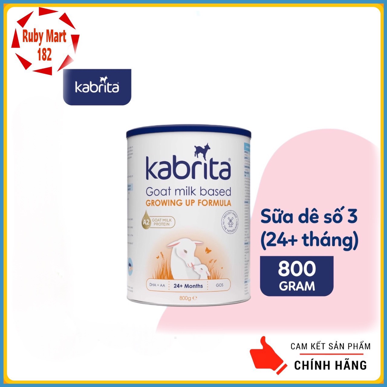 Sữa dê kabrita số 3 - lon 800g