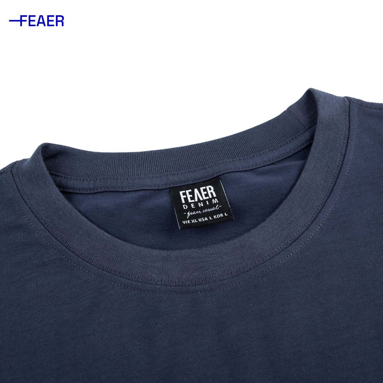 Áo thun nam cổ tròn Basic FD vải Cotton dày dặn, trẻ trung, co giãn - FEAER
