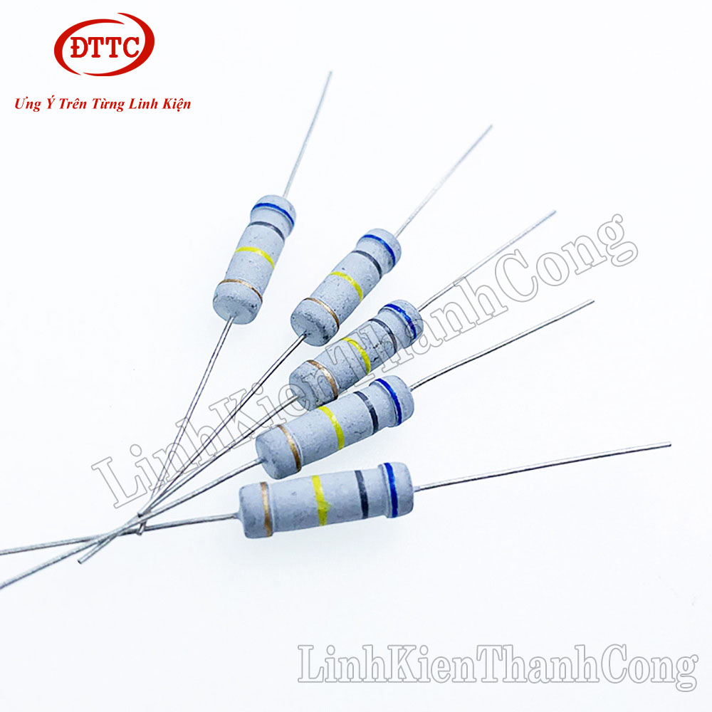 Bộ 2 Chiếc Điện Trở 2W 1K 2.2K 3.3K 4.7K 6.8K 10K 22K 33K 47K 68K 100K 220K 330K 470K 680K 1M 5%