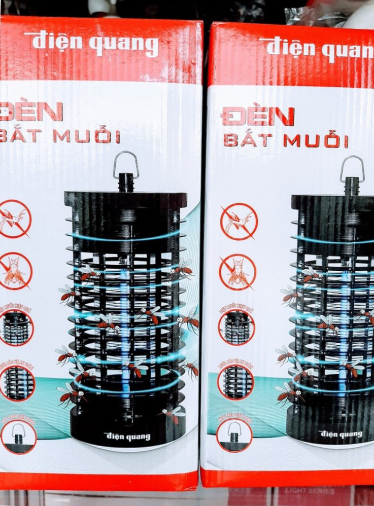 (Chính Hãng) Đèn Bắt Muỗi ĐIỆN QUANG ĐQ EML01 - EML02 BL
