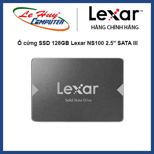 Ổ Cứng Ssd Lexar Ns100 128Gb Sata Iii - Hàng