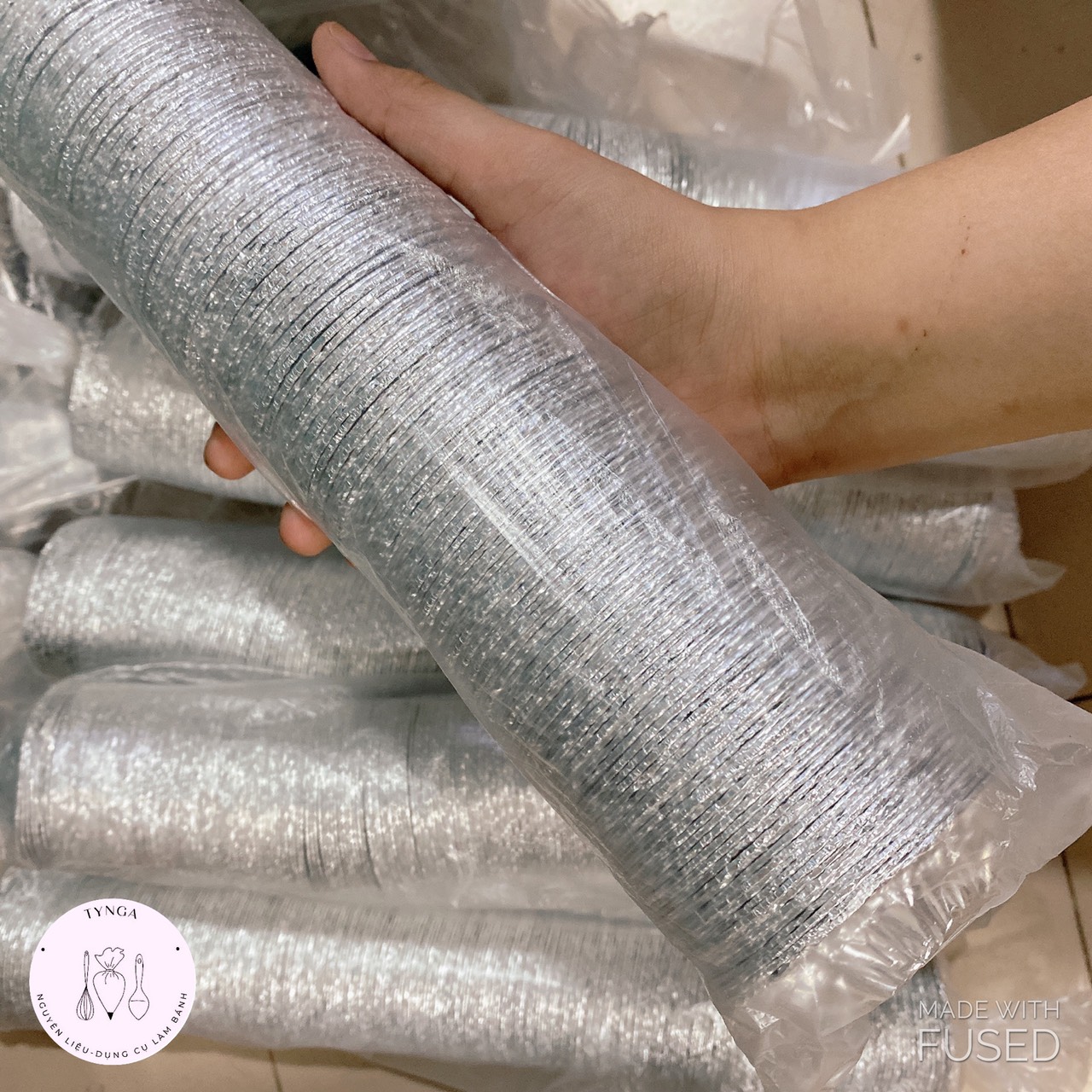 [Freeship + Quà Tặng 10k ]Chén giấy bạc khuôn làm tart trứng set 100 cái