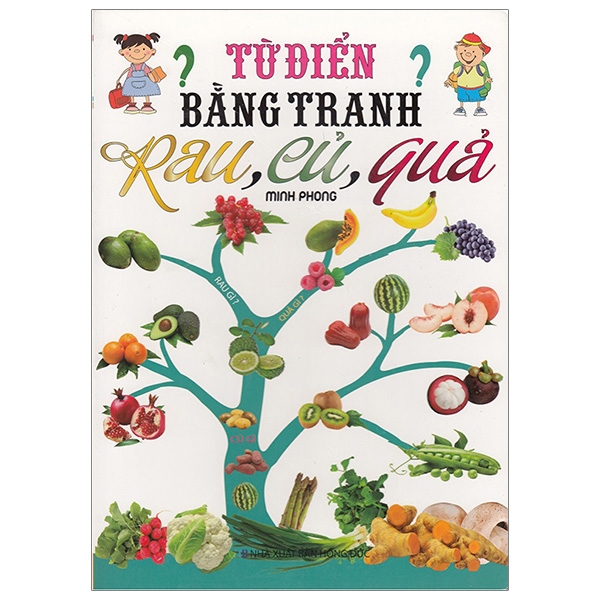 Fahasa - Từ Điển Bằng Tranh Rau, Củ, Quả (Bìa Cứng)