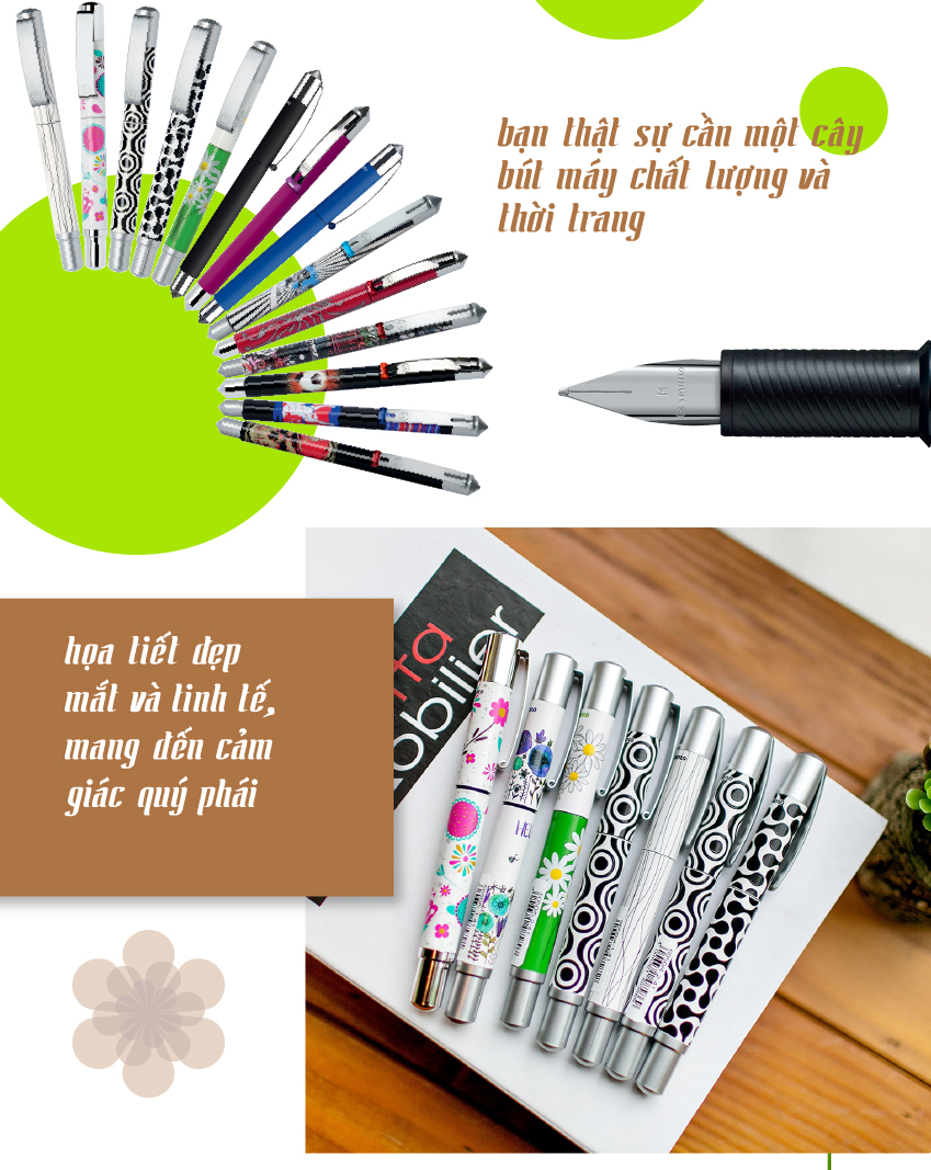 Bút máy STABILO BeCrazy & Be Fab "Magic ink" (FP)