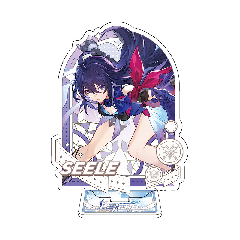 Mô hình Standee Mica game honkai star rail ( seele sói bạc jingyuan kafka luacha blade )