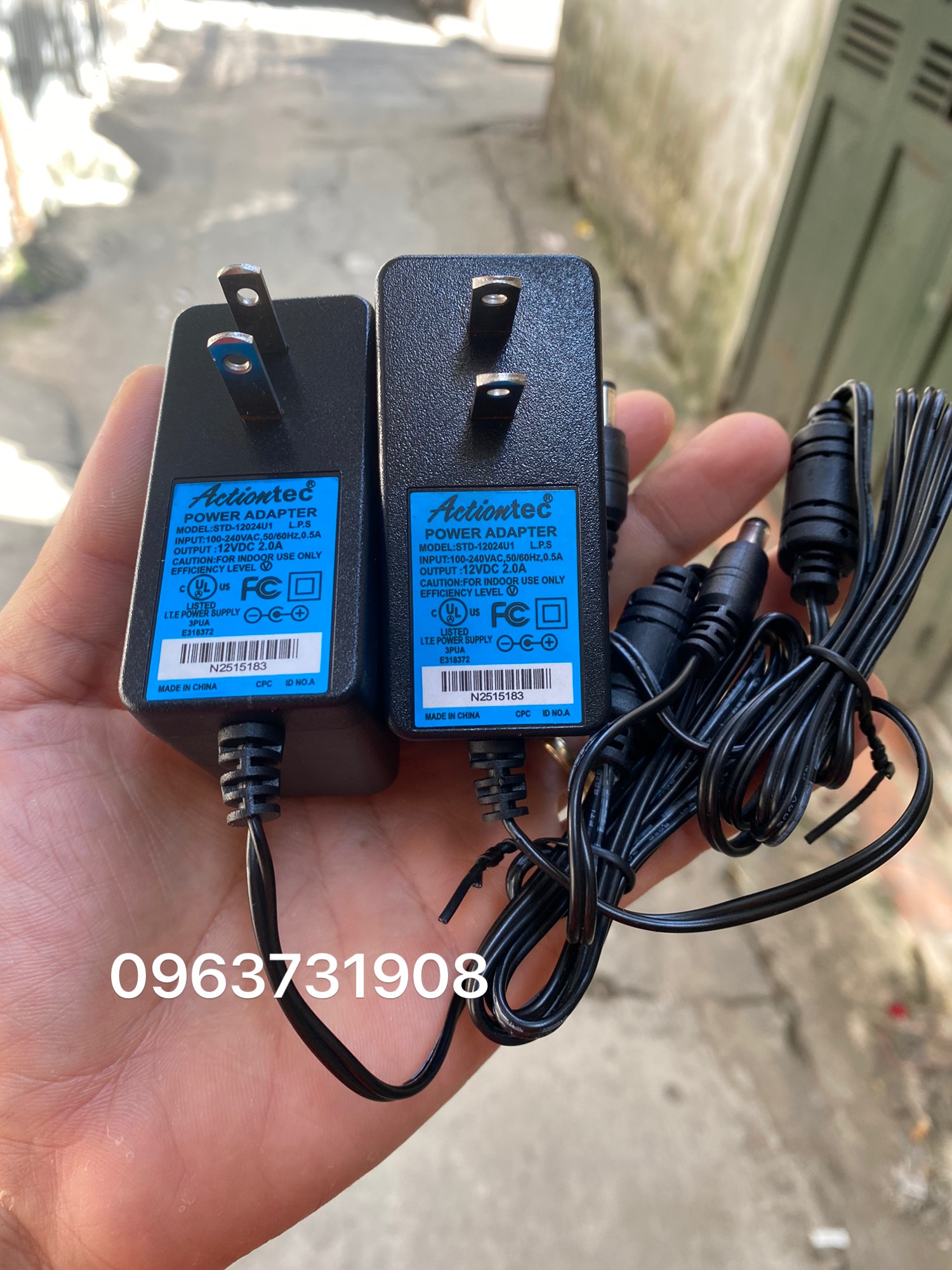 Bộ nguồn 12V 2A cho mắt camera hàng cao cấp