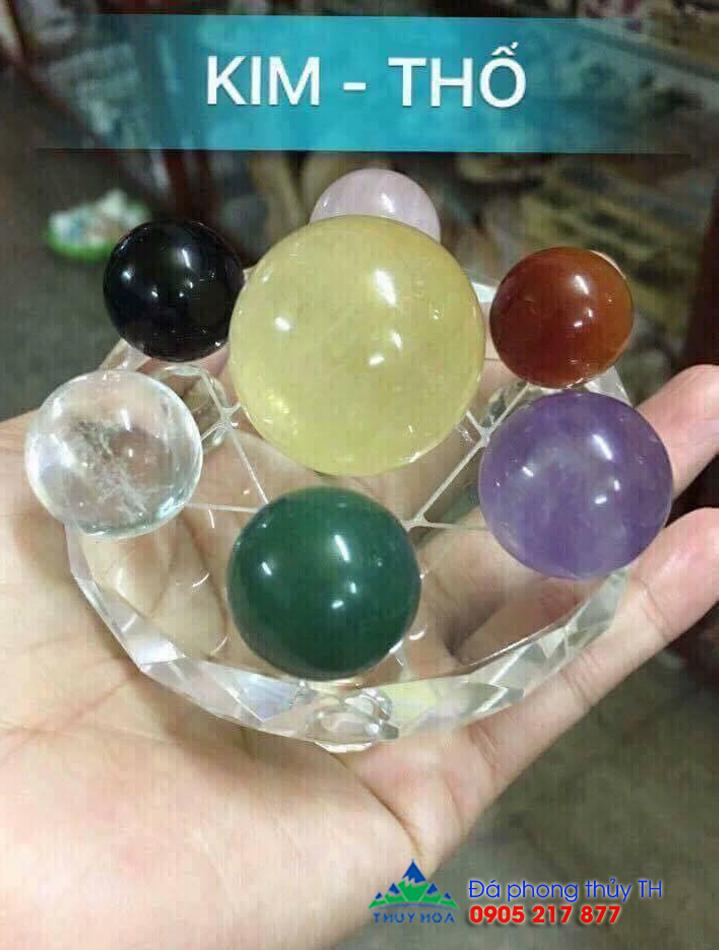 Bộ thất tinh trận các mệnh Kim, Mộc, Thủy, Hỏa Thổ - Size mini