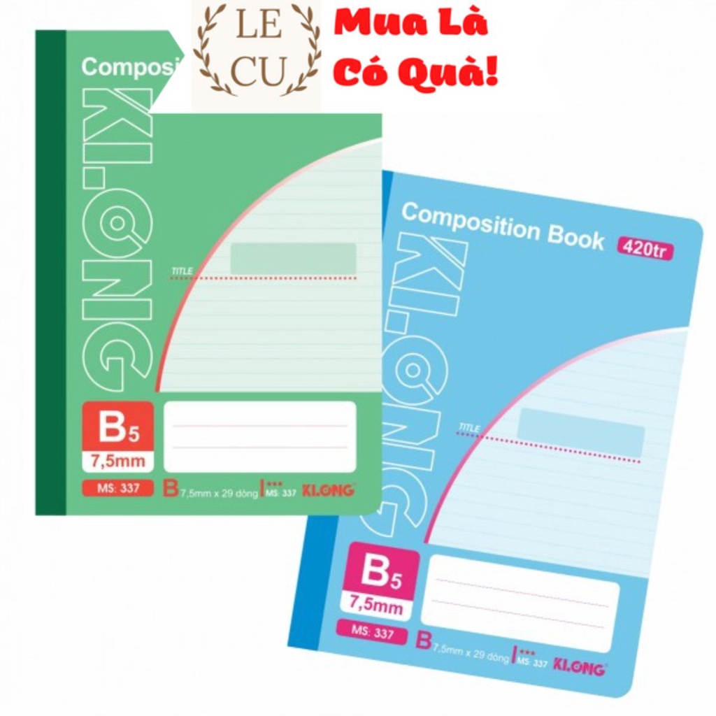 Sổ may dán gáy B5 - 420 trang; Ms 337