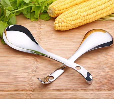 Muỗng, muôi múc canh inox siêu bền đẹp mượt sáng bóng kiểu dáng hàn quốc