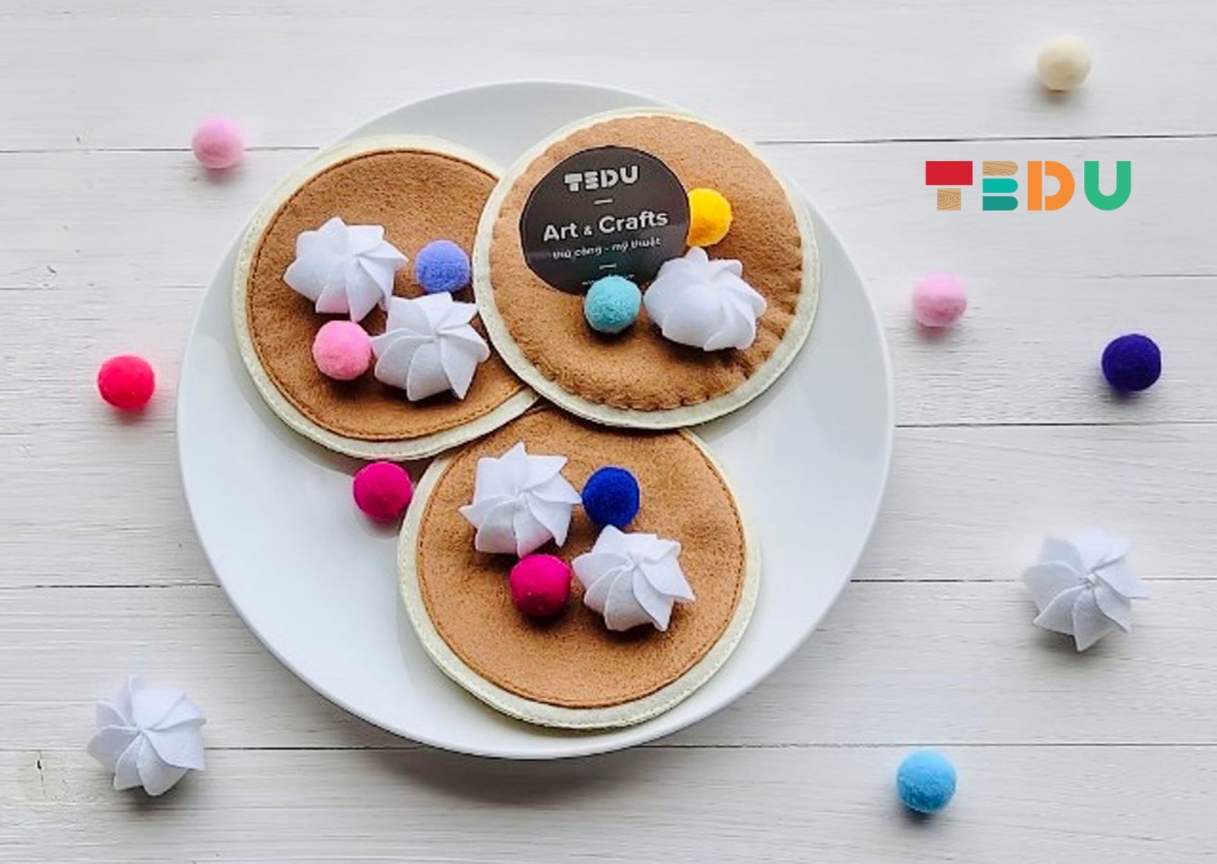 Combo Pancake - Đồ chơi an toàn vải nỉ Tedu