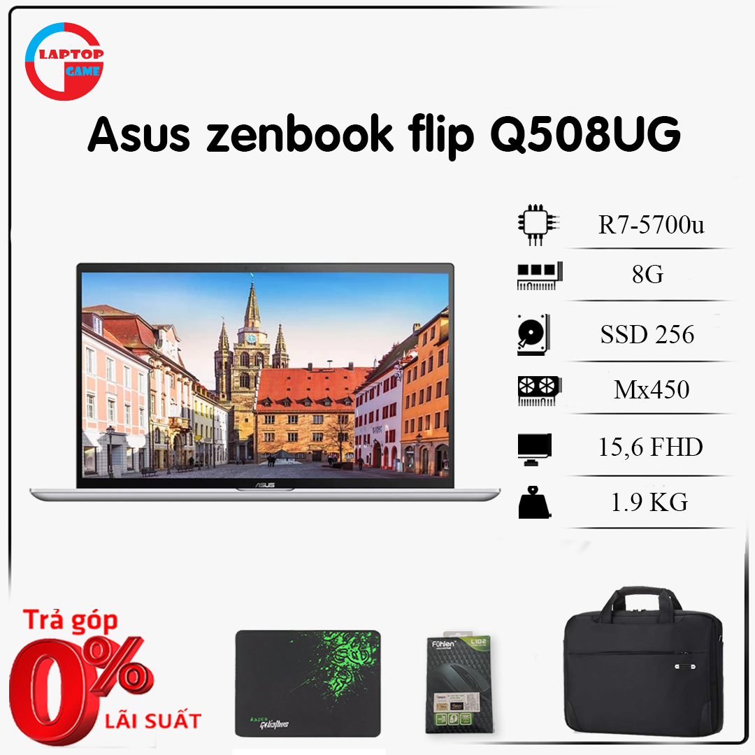 [New 100%] Asus ROG Zephyrus G14 GA402XV (AMD Ryzen 9 - 7940HS, 16GB, 512GB, RTX 4060, 14″ 2K 2560×1400 165Hz) Laptop gaming cao cấp