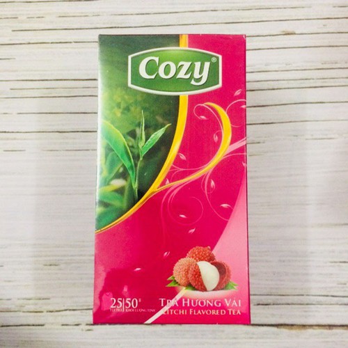 [HCM]Trà Túi Lọc Cozy Vải 50g