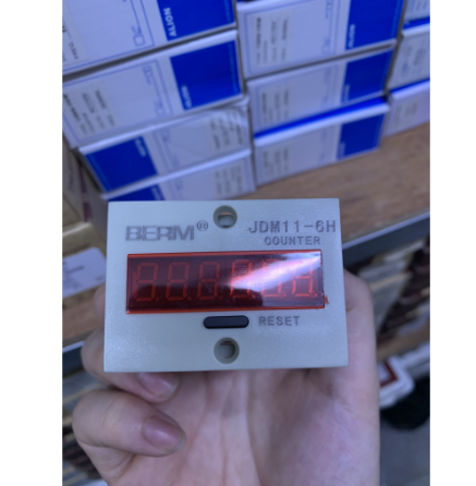 Bộ Đếm Counter JDM11-6H - BERM - 24VDC/AC