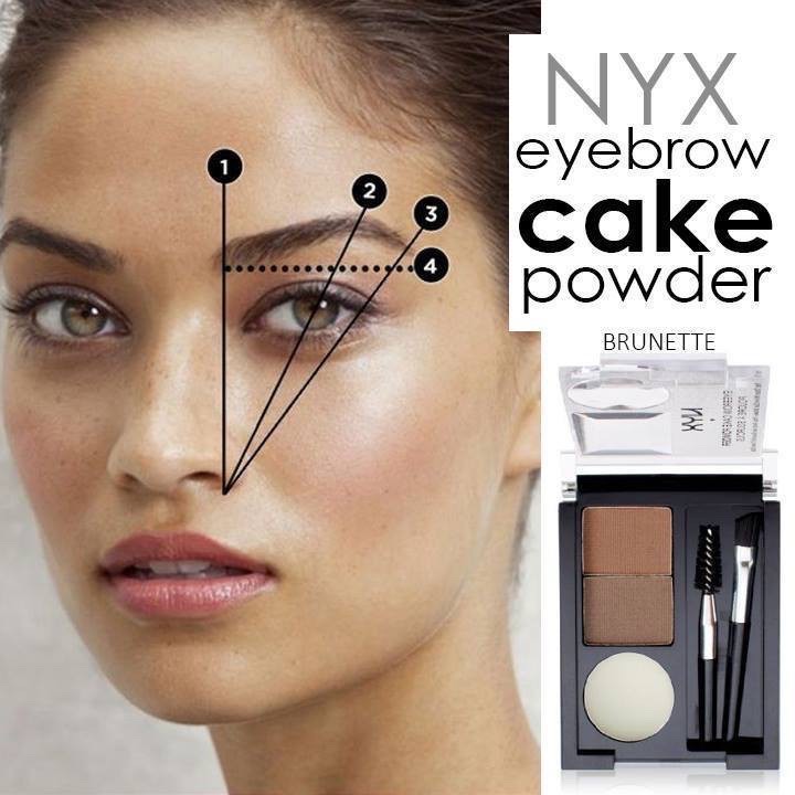 Bột Kẻ mày NYX Eyebrow Cake Powder