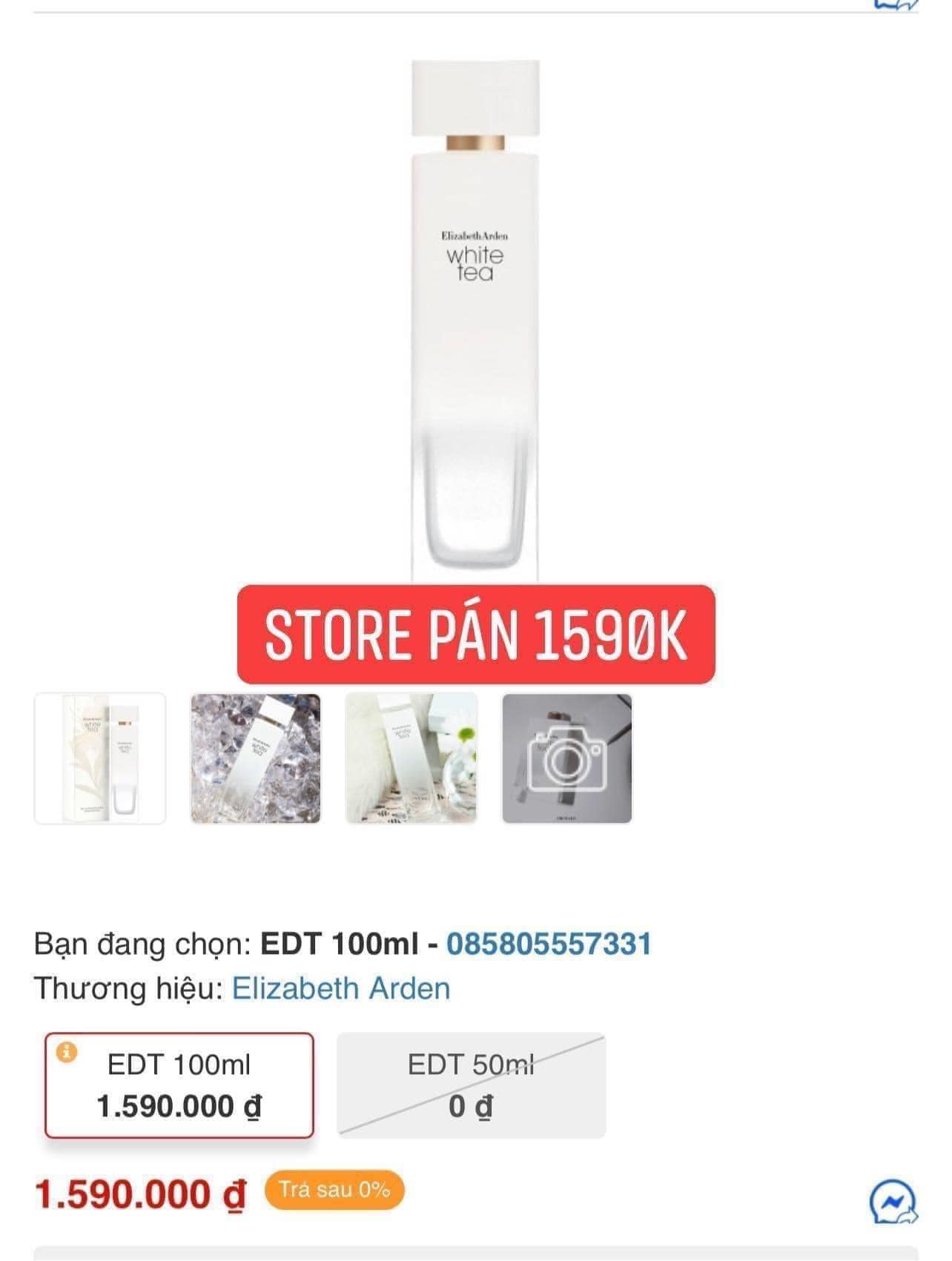 Nước Hoa Elizabeth Arden White Tea Ginger Lily EDT 100ml
