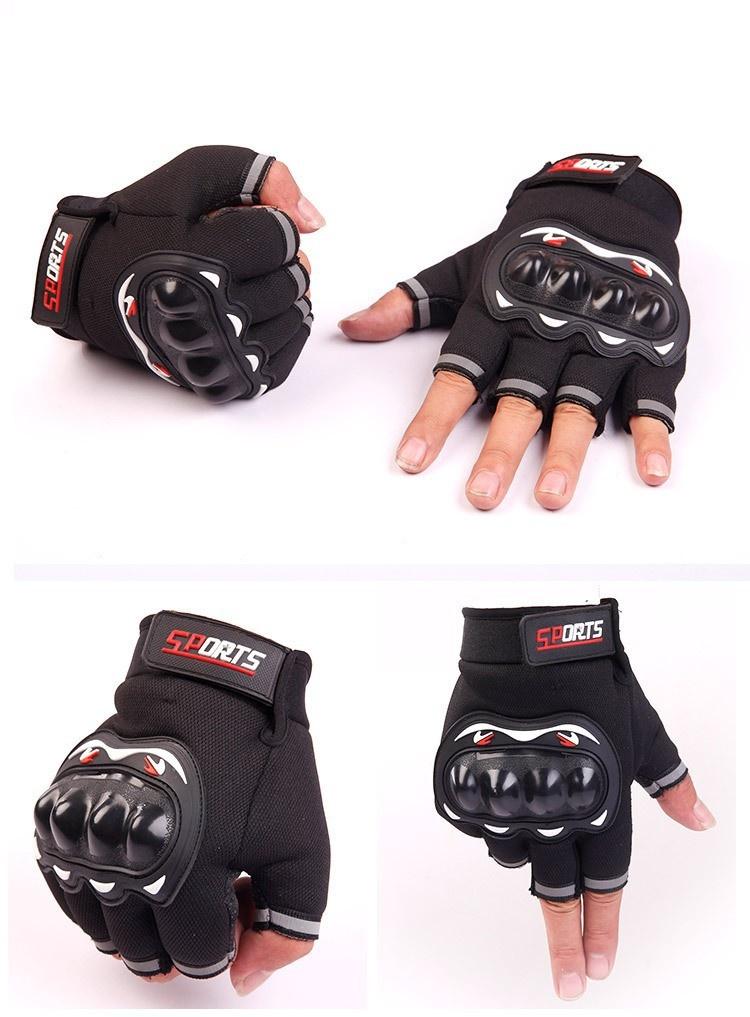 Găng Tay Chống Nắng Găng Tay Phượt Găng Tay Gù Hở Ngón Vải Sport TIDO , TI DO