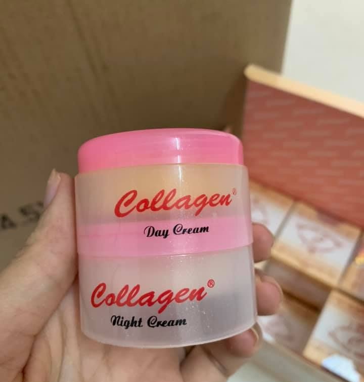 Kem COLLAGEN PLUS VIT E(KHÔNG SOAP) dưỡng trắng cho da nám tàn nhang