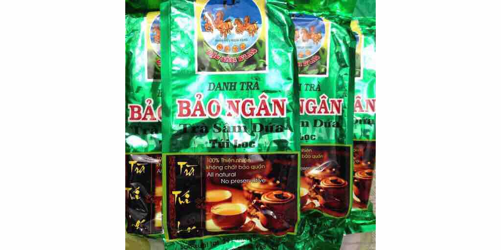 3 gói trà sâm dứa túi lọc bảo ngân