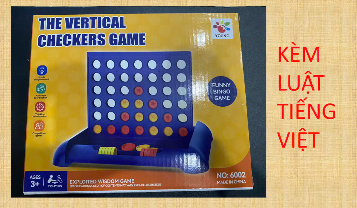 [HCM]CONNECT 4 BẢN - CỜ CARO THẢ