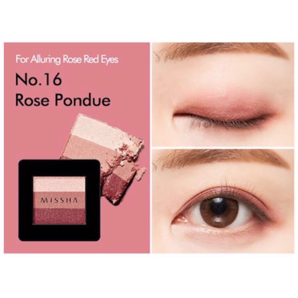 [HCM]Phấn mắt 3 Màu Missha Triple Shadow
