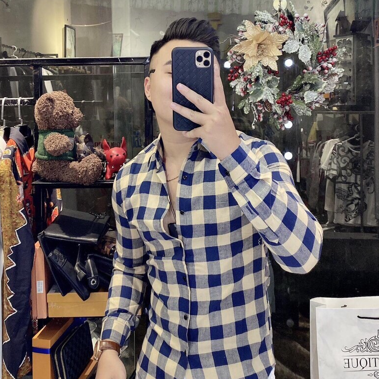 [HCM]ÁO SOMI NAM HỌA TIẾT CHẤT LỤA MẪU MỚI BINSTORE94 MS0008