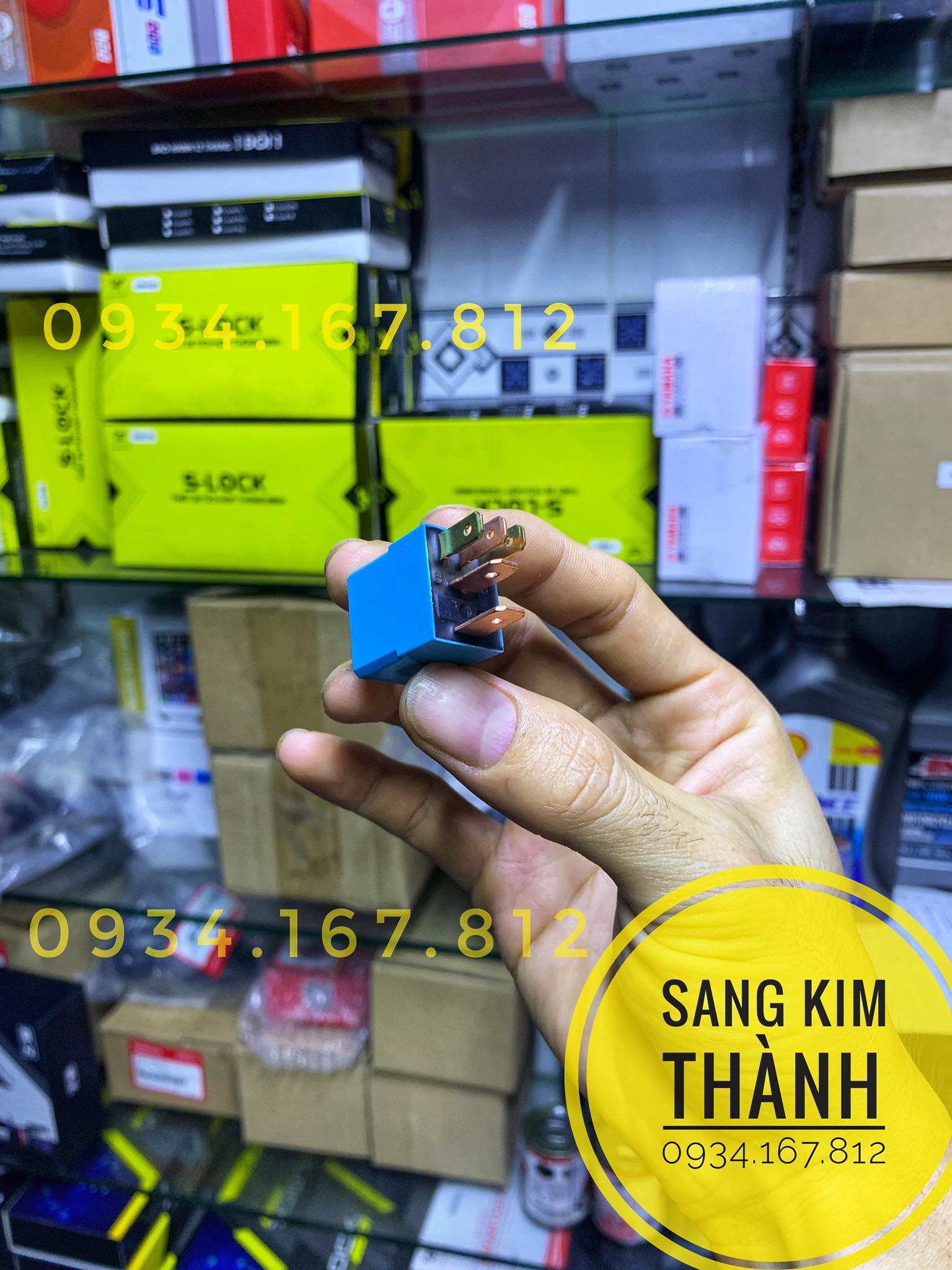Relay Seido 12V-30A DC 5 Chân Chính Hãng