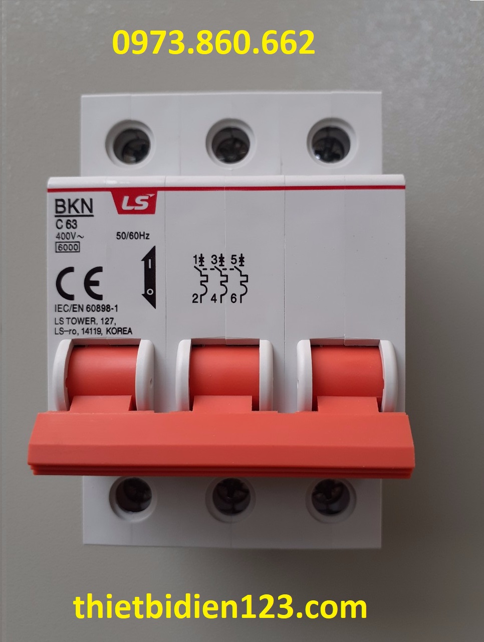 Aptomat LS MCB 3P 16A~63A