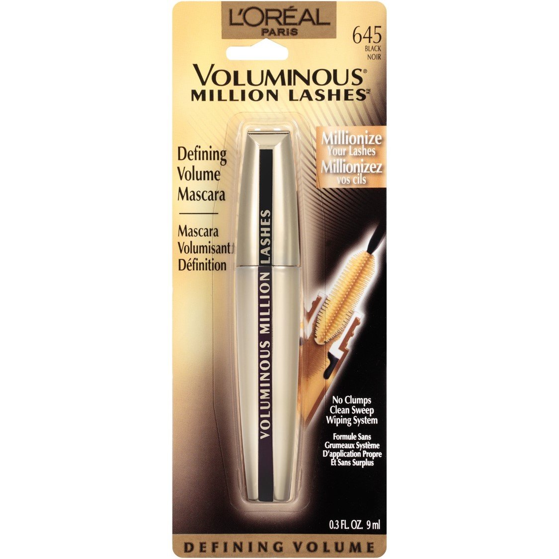 [HCM]Mascara LOreal Paris Voluminous Million Lashes day` mi da`i mi