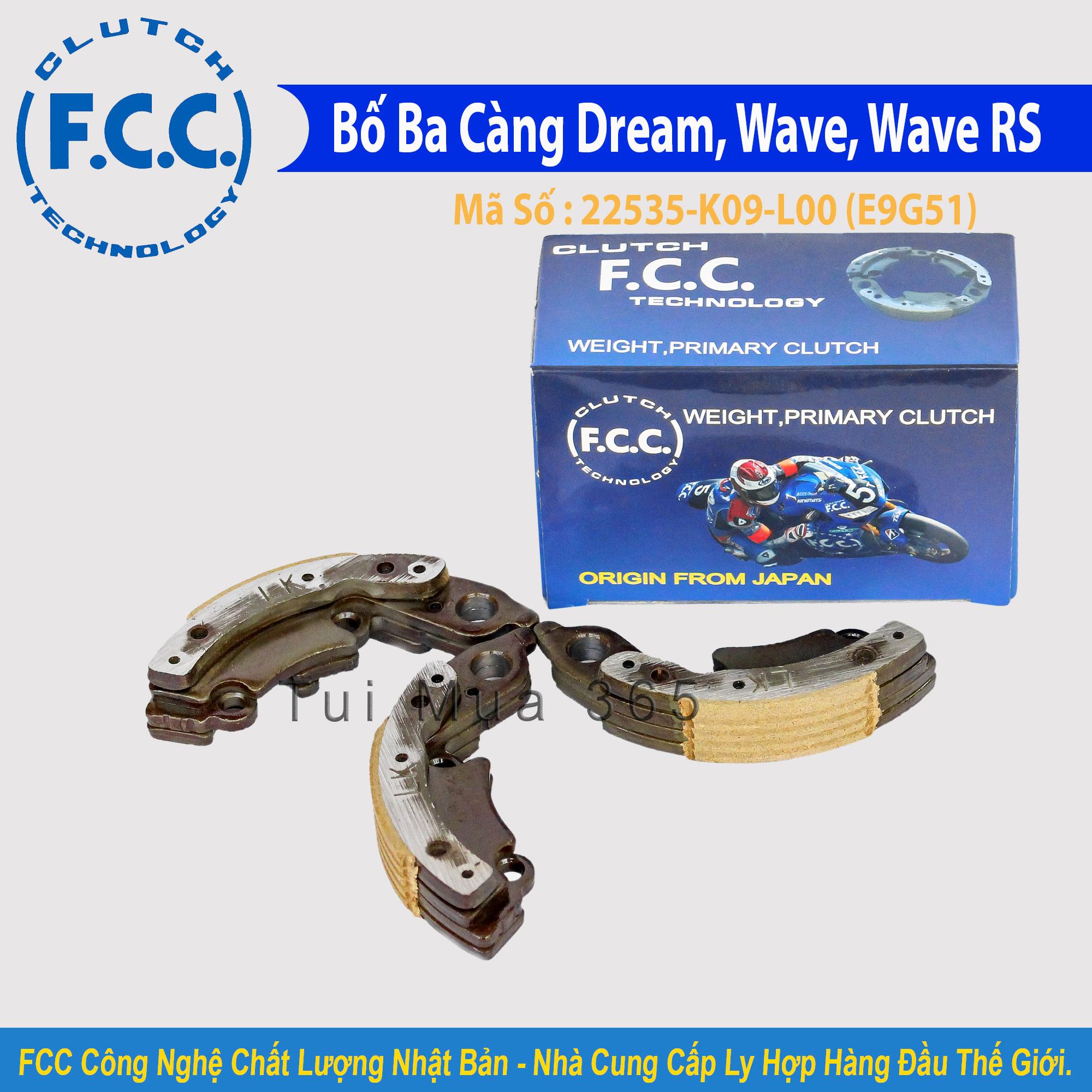 [HCM]Bố ba càng FCC Honda Dream Wave Wave RS
