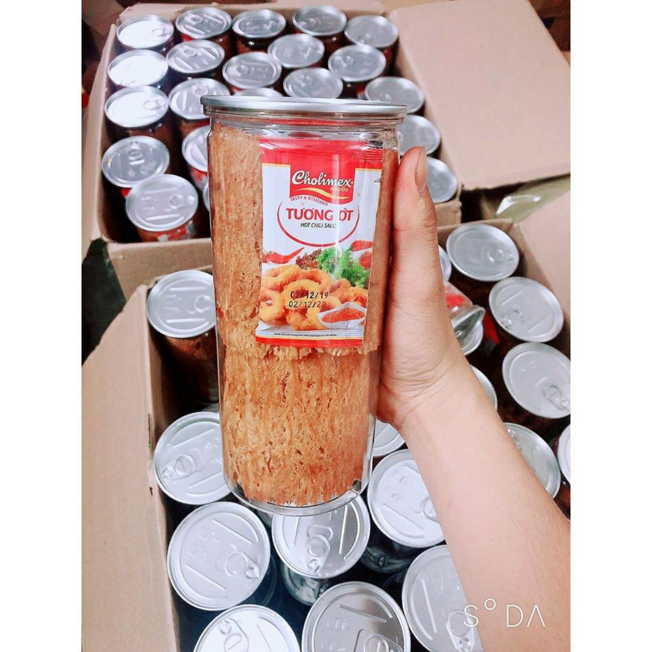 mực cán tẩm vị 250gr