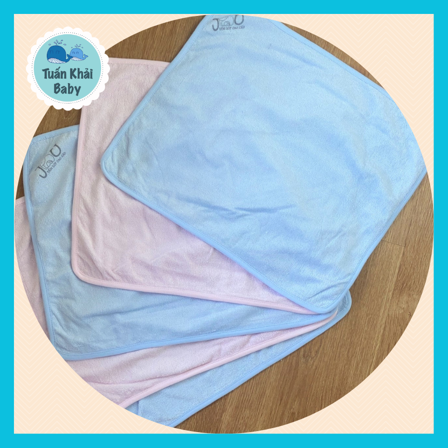 [HCM] 1 Cái Tấm lót chống thấm JOU 35x40cm |1 Mặt Chất vải cotton 100% mềm mịn 1 mặt Nilong mềm viền bo vải | Hàng Việt Nam| Giặt máy thoải mái