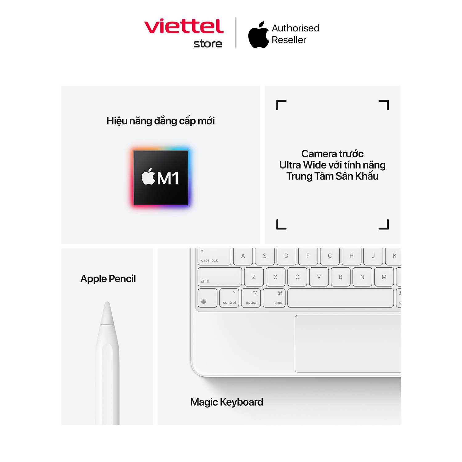 Apple iPad Pro 11 (2021) WIFI Chính hãng (ZA/A) [Viettel Store]