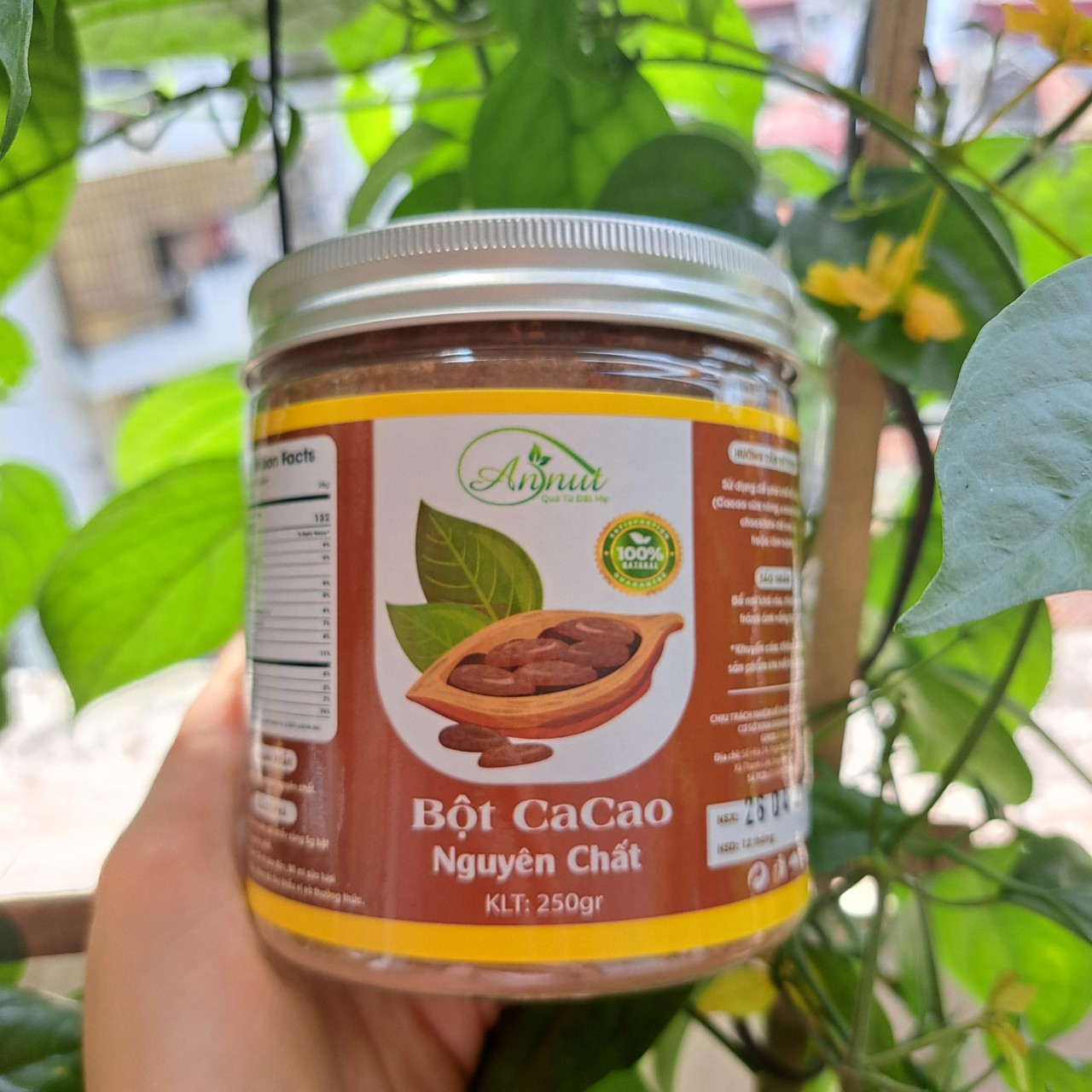 Bột Ca Cao nguyên chất ĐăkLăk ngon thơm đậm đà (BỘT CACAO LOẠI 1)