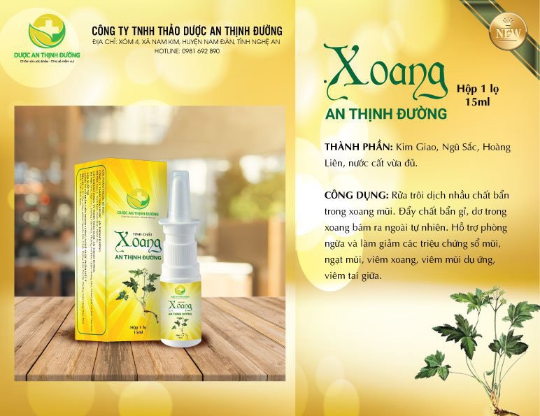 VIÊM XOANG AN THINH ĐƯỜNG