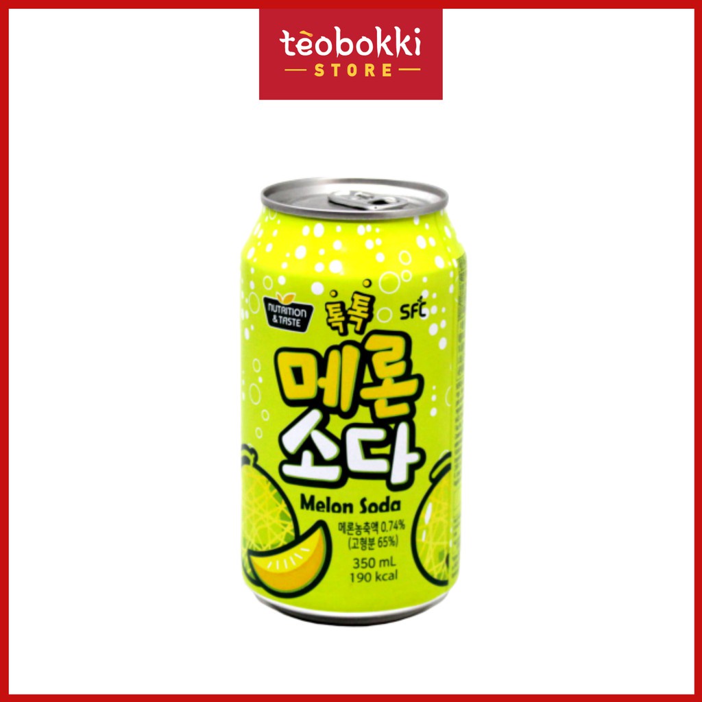 Nước soda trái cây vị dưa gang SFC 350ml