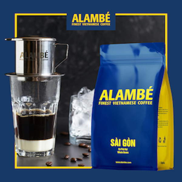 [HCM]CÀ PHÊ VIÊN NÉN ALAMBÉ - SÀI GÒN (10 viên/hộp)