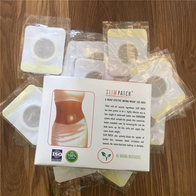 ₪✘♕ Combo 3 hộp Miếng Dán Tan Mỡ Bụng Slim Patch Thái lan