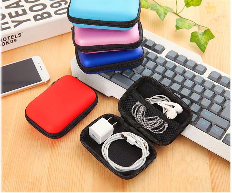 [HCM](Tặng 1 Khâu Trang Kháng Khuẩn) Hộp đựng tai nghe loại dài (Giao Màu Ngẫu Nhiên)