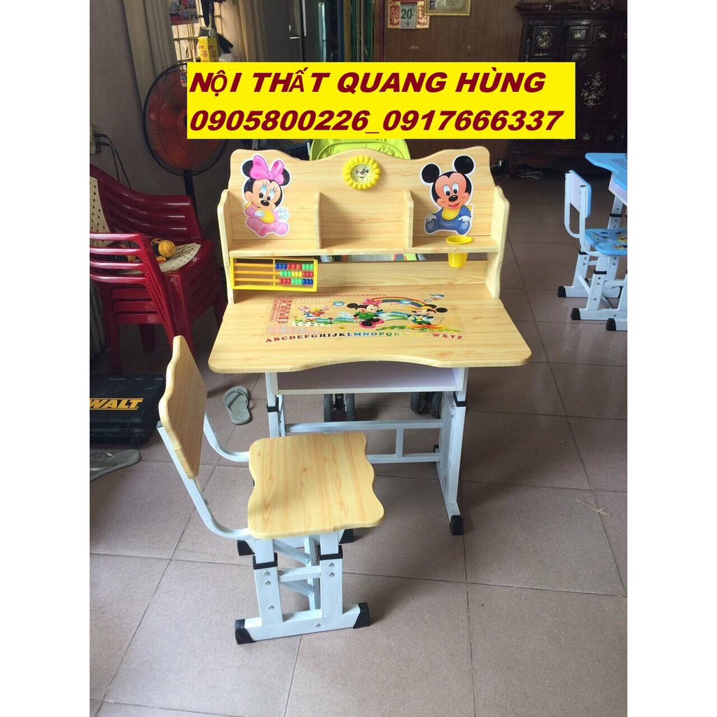 Bàn học sinh giá rẻ hcm bàn tiểu học