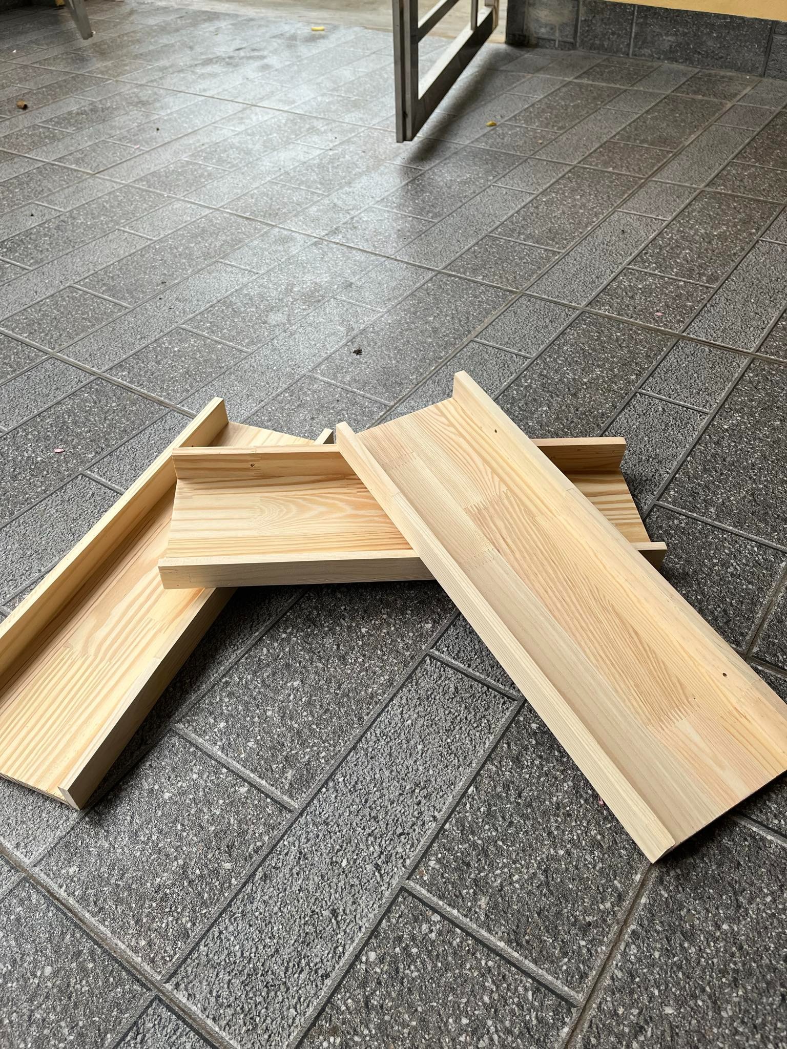 Kệ Treo Tường Đựng Lọ Gia Vị Kệ Gỗ Nhà Bếp Phong Cách Tối Giản