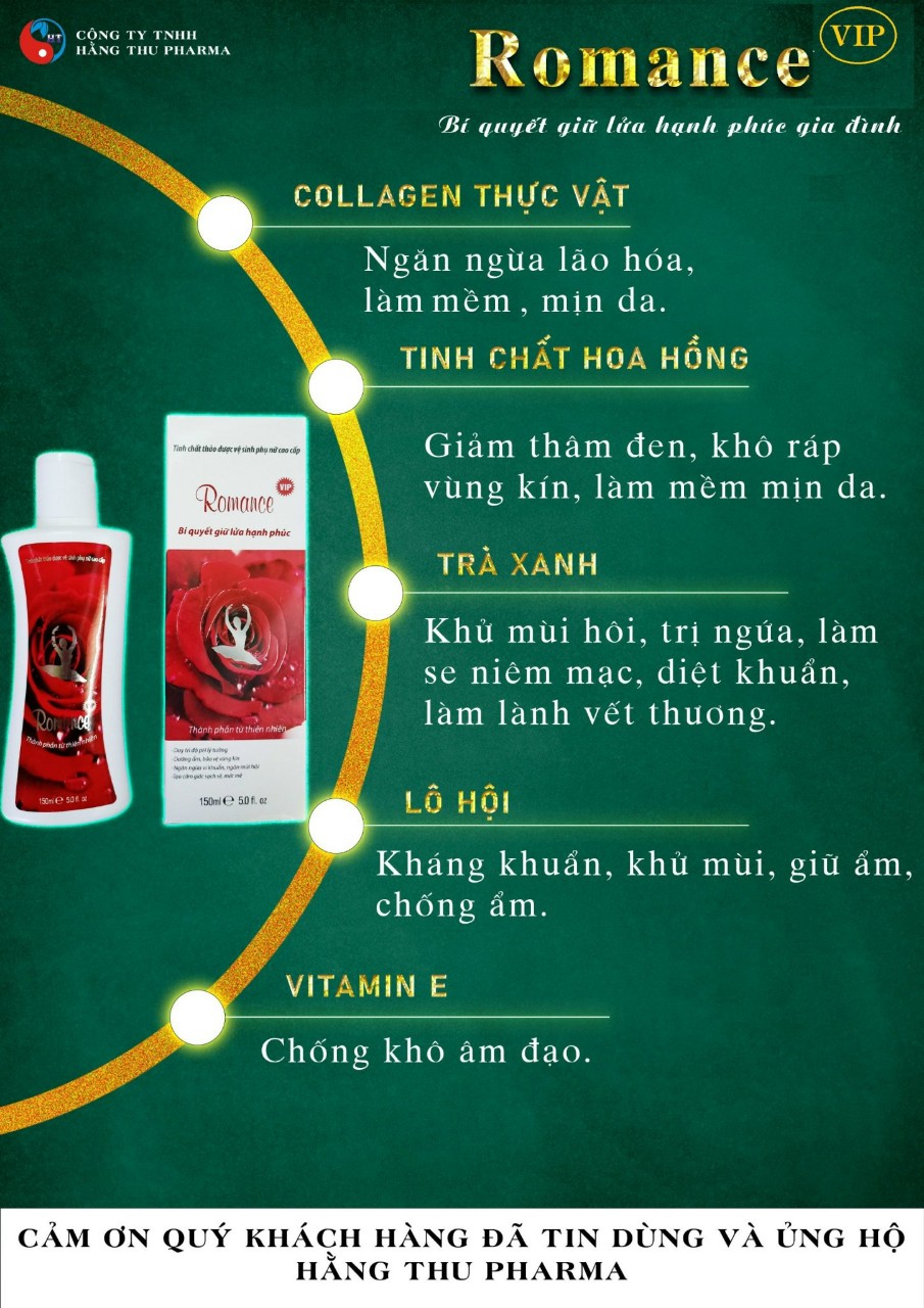 dung dịch vệ sinh Romance VIP