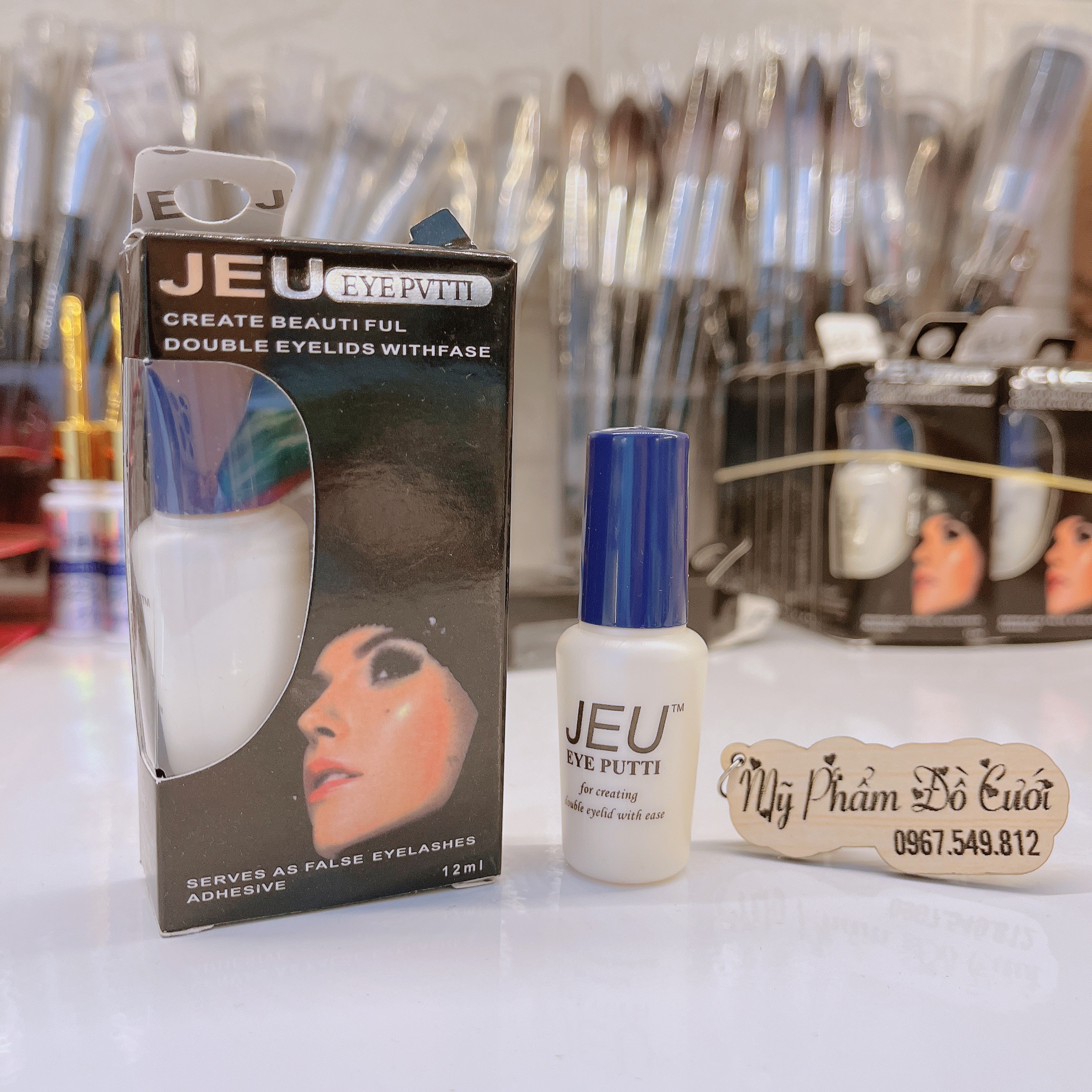 Keo Dán Mi Giả Jeu Eye Putti For Creating Double Eyelid With Ease 12ml [Chính Hãng]