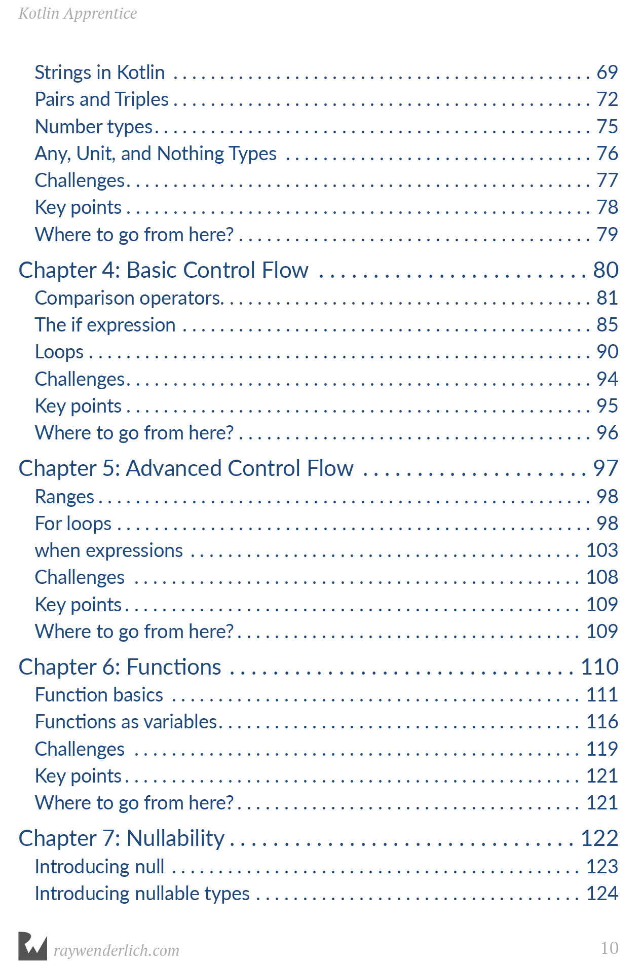 Sách Kotlin Apprentice (Second Edition) Beginning Programming with Kotlin