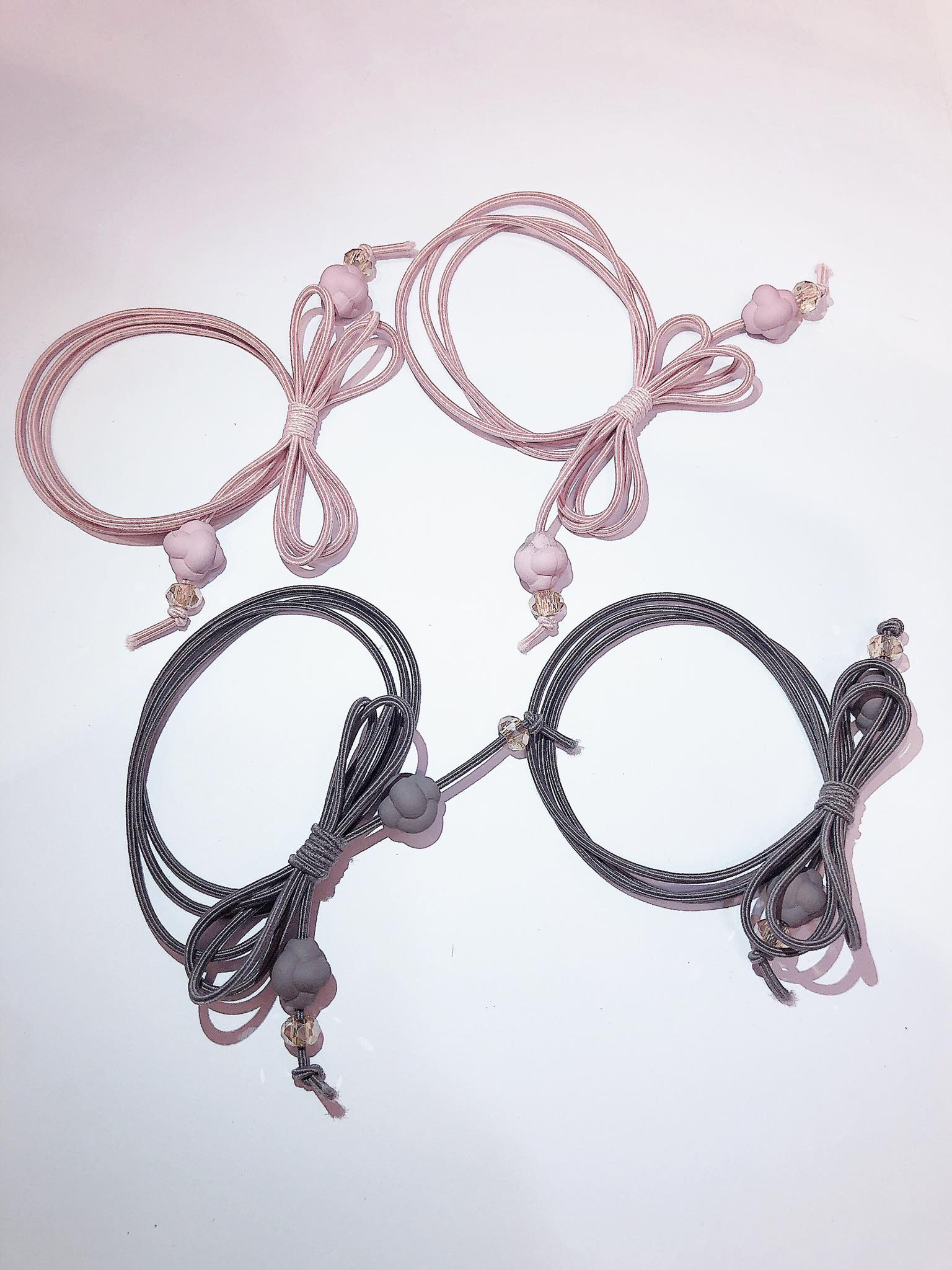Set 2 Dây Buộc Tóc Kiểu Nơ Siêu Trend